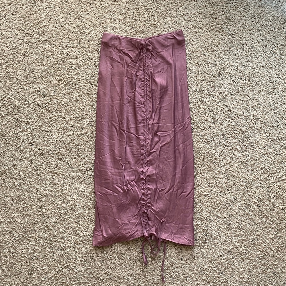 Zara silk skirt
